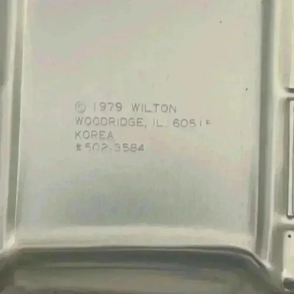 Vintage 70s Wilton Spaceship Cake Pan W Instructions 502-3584 Retro Scifi Kitsch